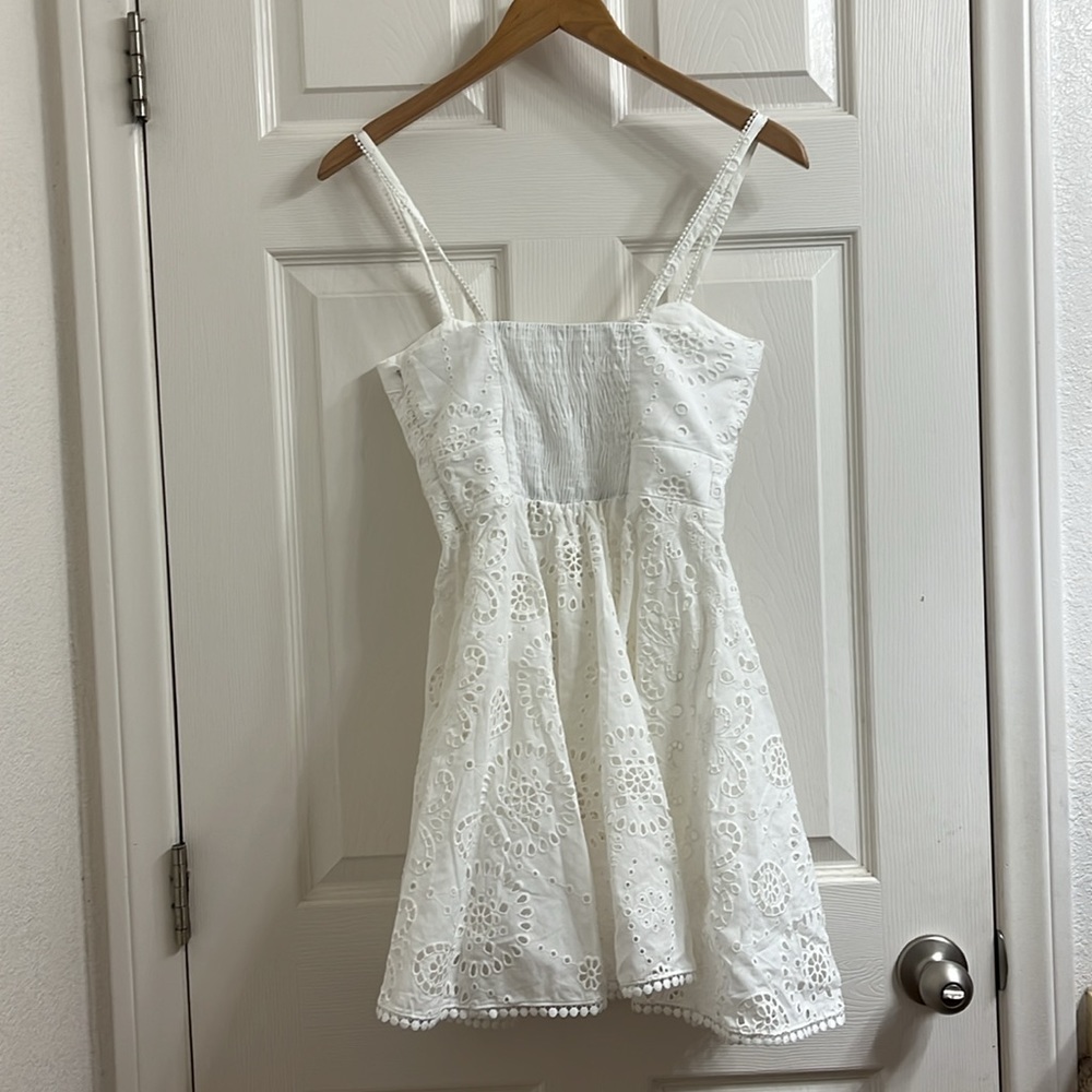 NWT $89 Zara white dress size S 2784/019 - Picture 12 of 13